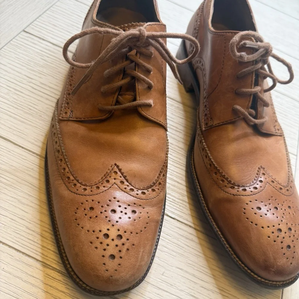 Cole Haan Harrison Original Grand Wingtip Oxford Mens Lace up Dress Shoe‎ 10.5M